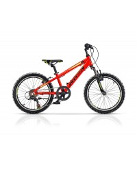 Bicicleta copii mtb CROSS Speedster Boy 20 - Rosu | 6-8 ani